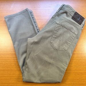 AG men’s The Graduate taupe pants, 31x30